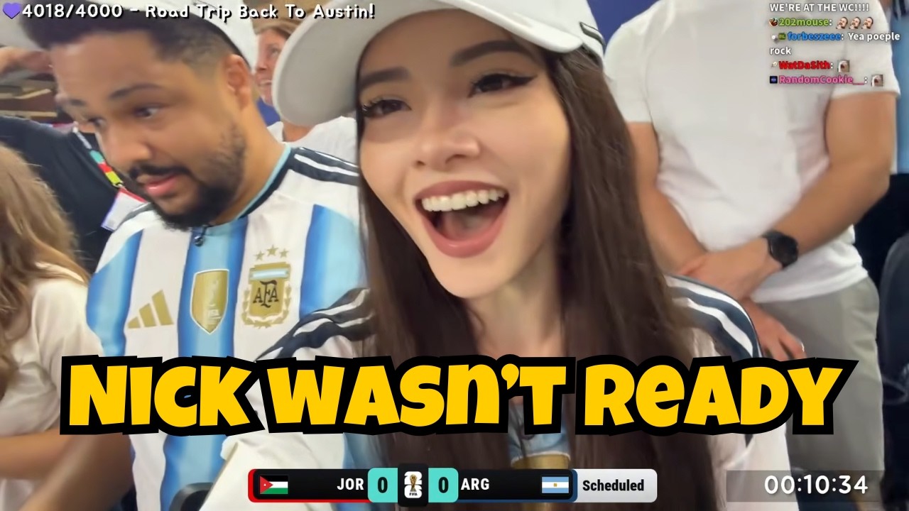 Katchii and Nick Discover the Insane Atmosphere of a World Cup Match!