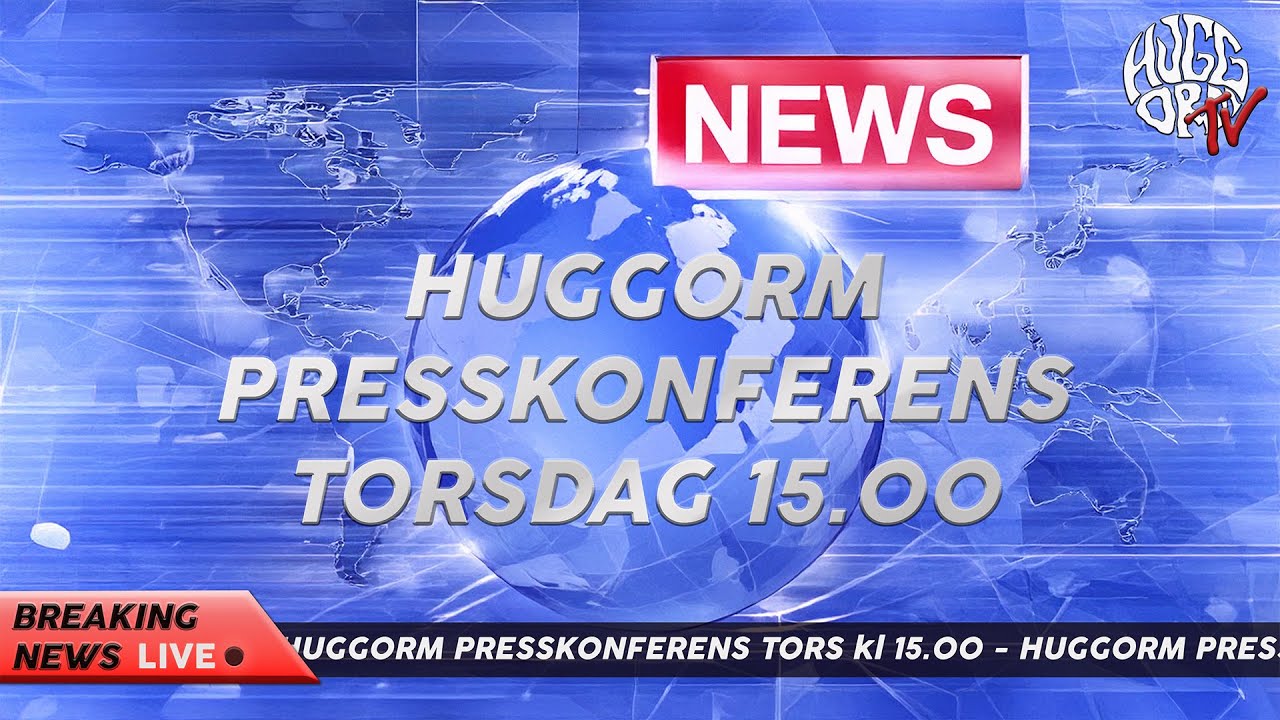 BREAKING NEWS - Huggorm Presskonferens LIVE 5 FEB 15.00