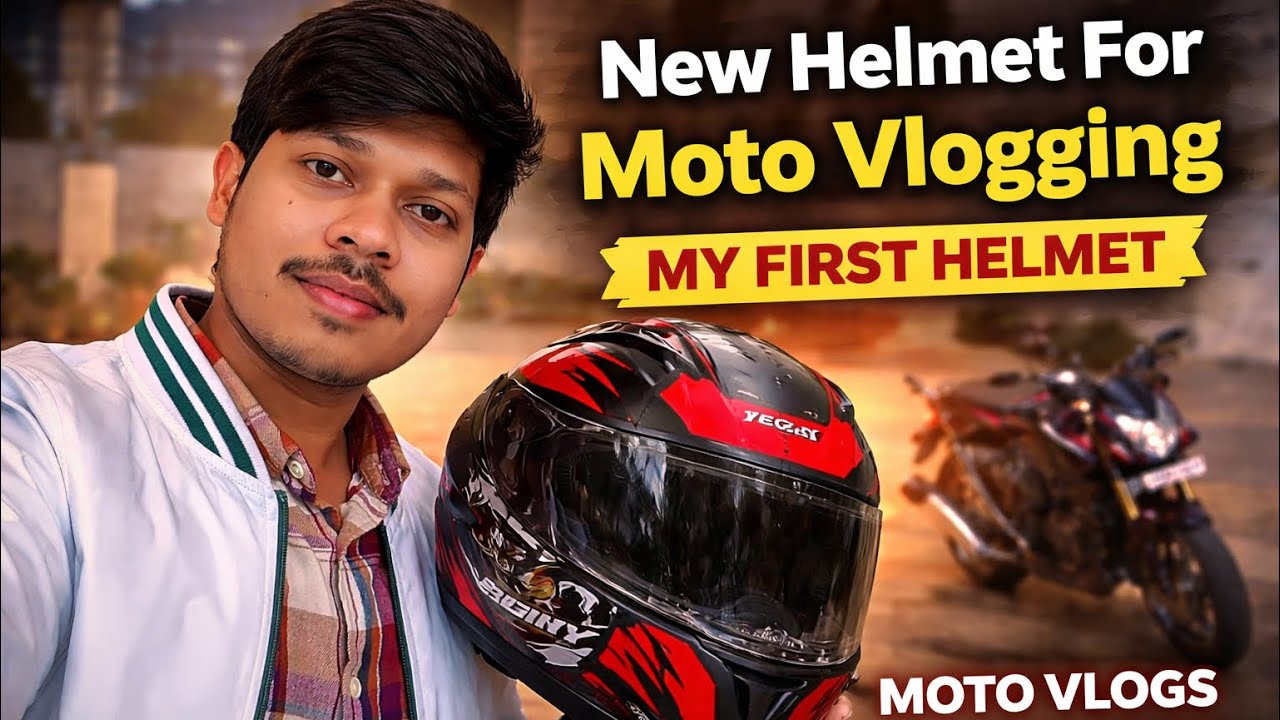 New Helmet For Moto Vlogging | Daily Vlog 53