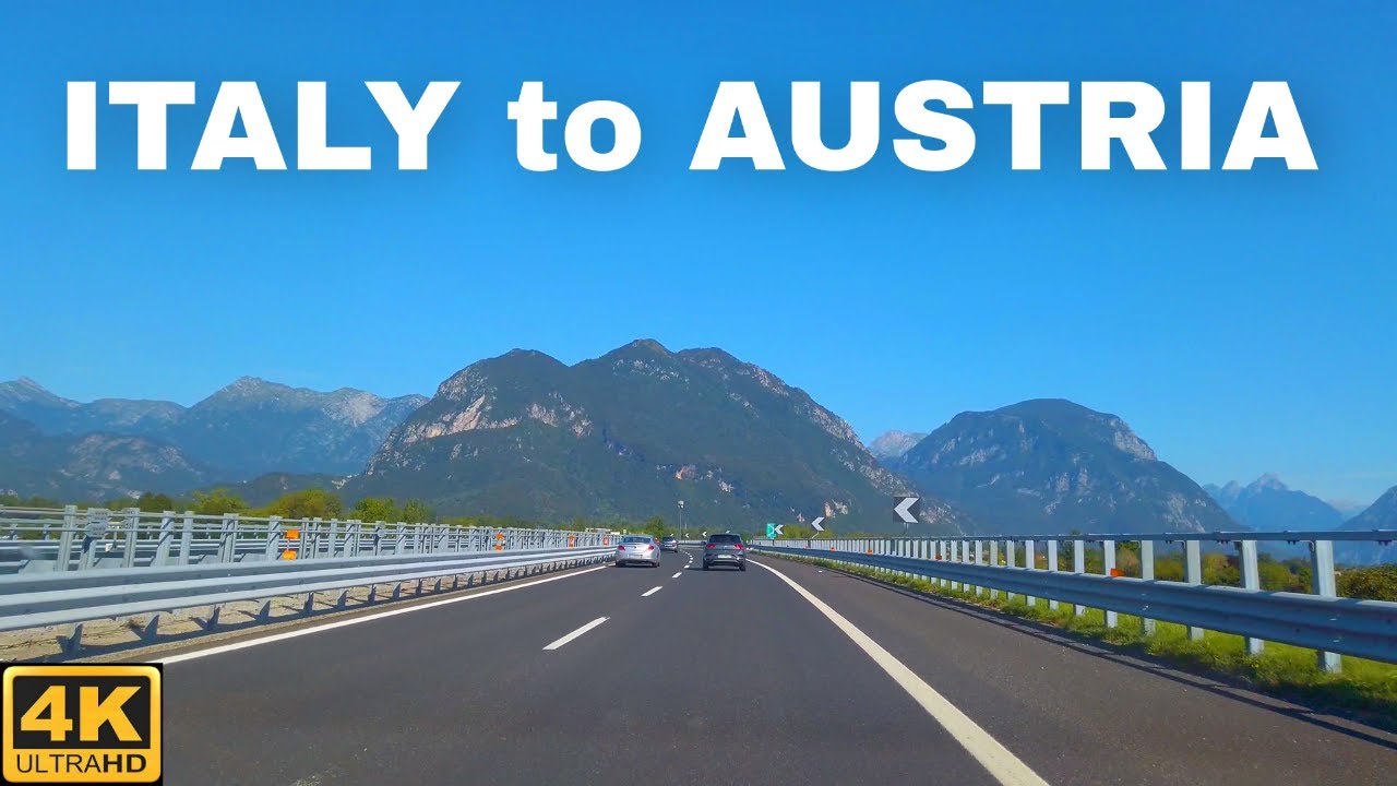 Driving from Italy to Austria - Tarvisio to Villach