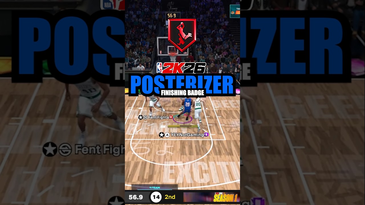 HOW TO LEVEL UP POSTERIZER #nba2k #shorts