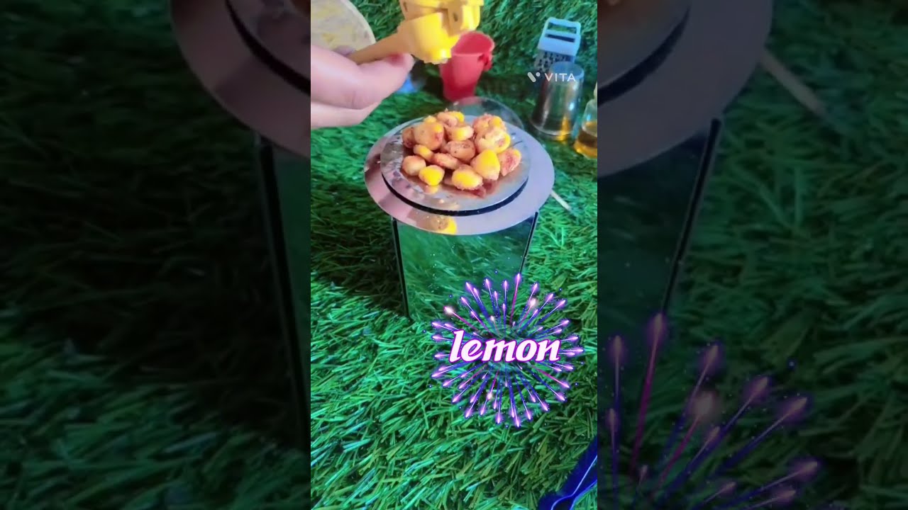 Miniature kitchen ll classic sweet corn recipe Miniature style 🍋🌽🌽🌽🥘