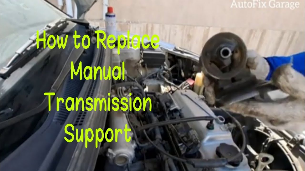 How to Replace Transmission Support