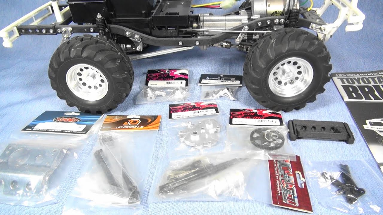 1/10 タミヤ ハイラックス ブルーザー & マウンテンライダー用の社外製部品が届いたのだが...Tamiya Hilux Bruiser Mountaineer RC4WD Hot Racing