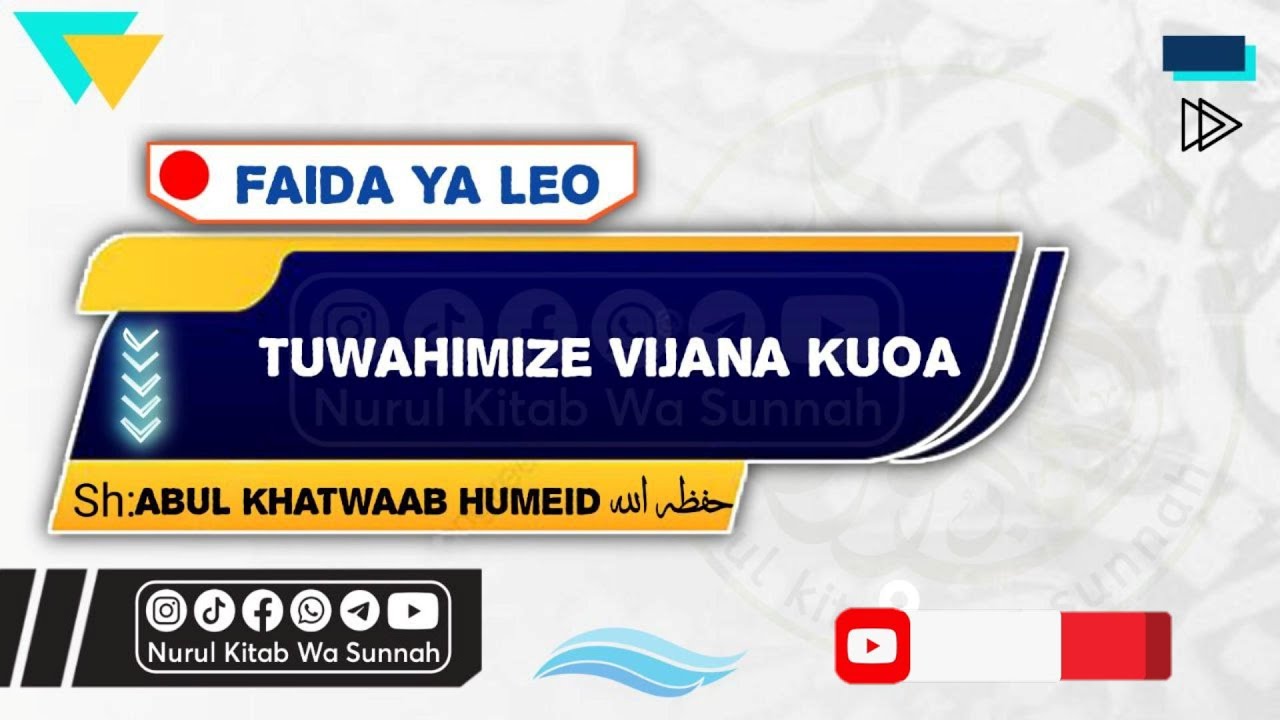 TUWAHIMIZE VIJANA KUOA