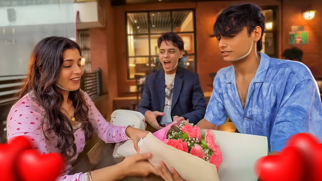 SHE SAID YES |AAYUSH BLIND DATE!!!! 😱😱