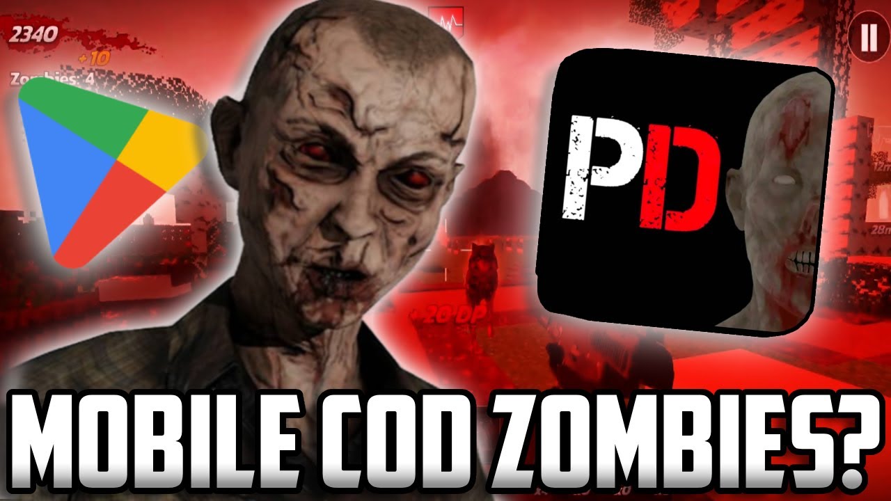 Пробую Call of Duty Zombies Clones на мобильном телефоне... (это ужасно.)
