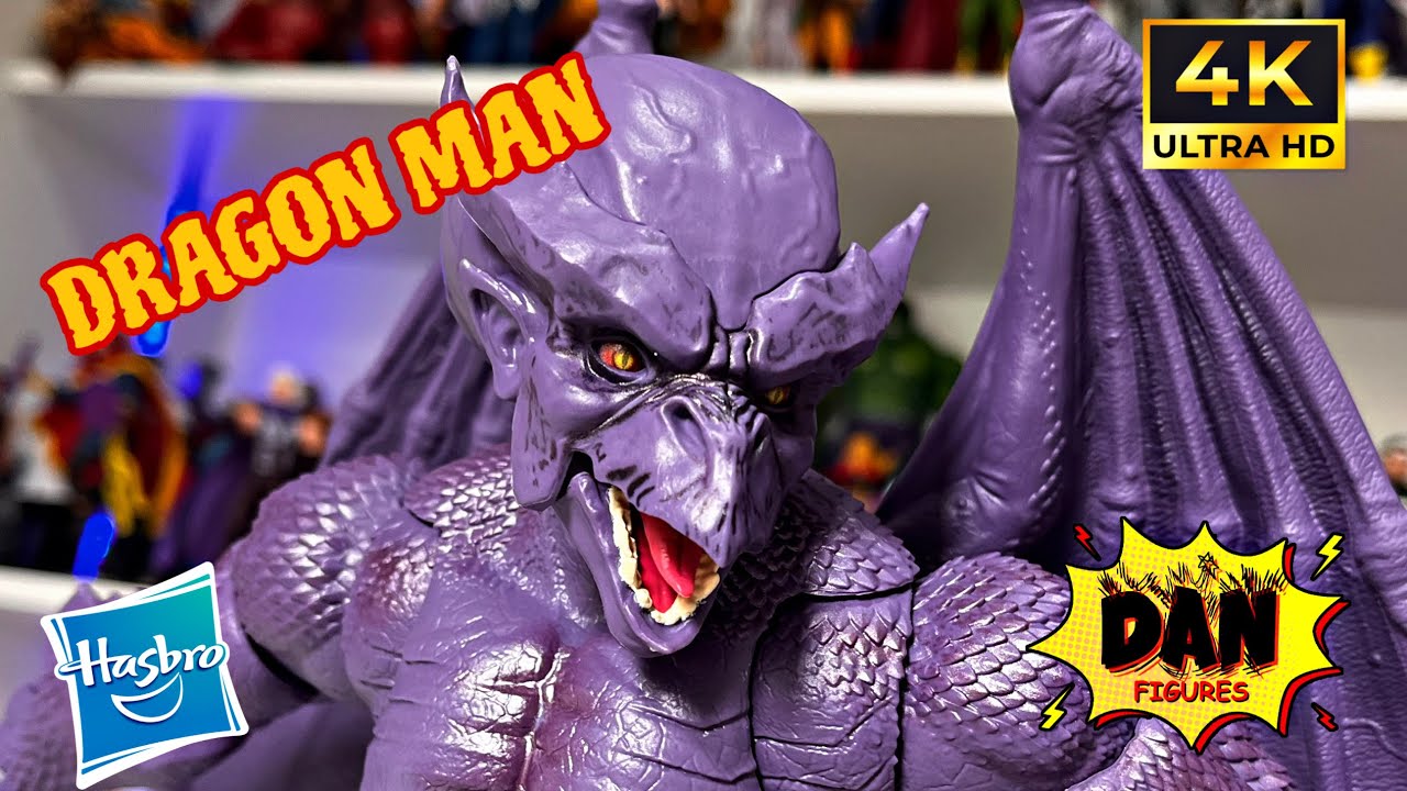 MARVEL LEGENDS DRAGON MAN/ HOMEM DRAGÃO - FANTASTIC FOUR - REVIEW PT- BR 🇧🇷 