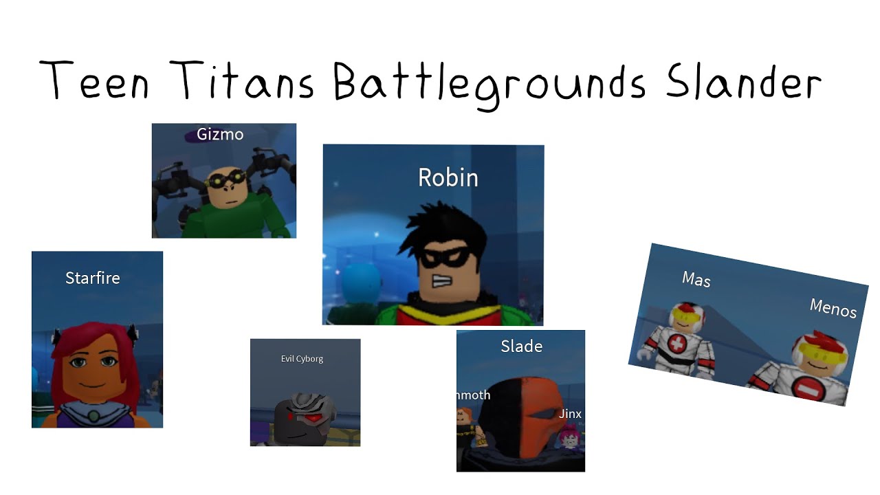 Teen Titans Battlegrounds Slander