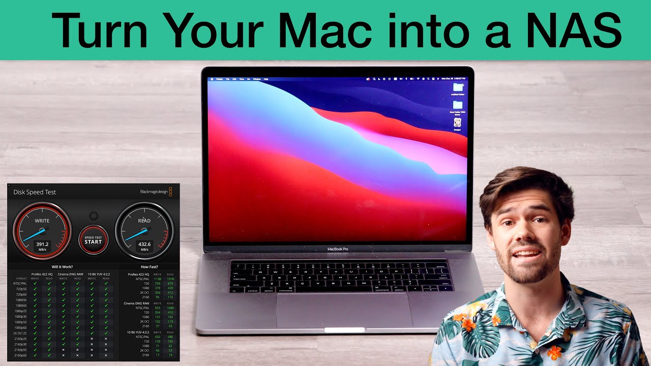 Превратите свой Mac в файловый сервер SMB — Mac NAS // УЧЕБНОЕ ПОСОБИЕ 4K