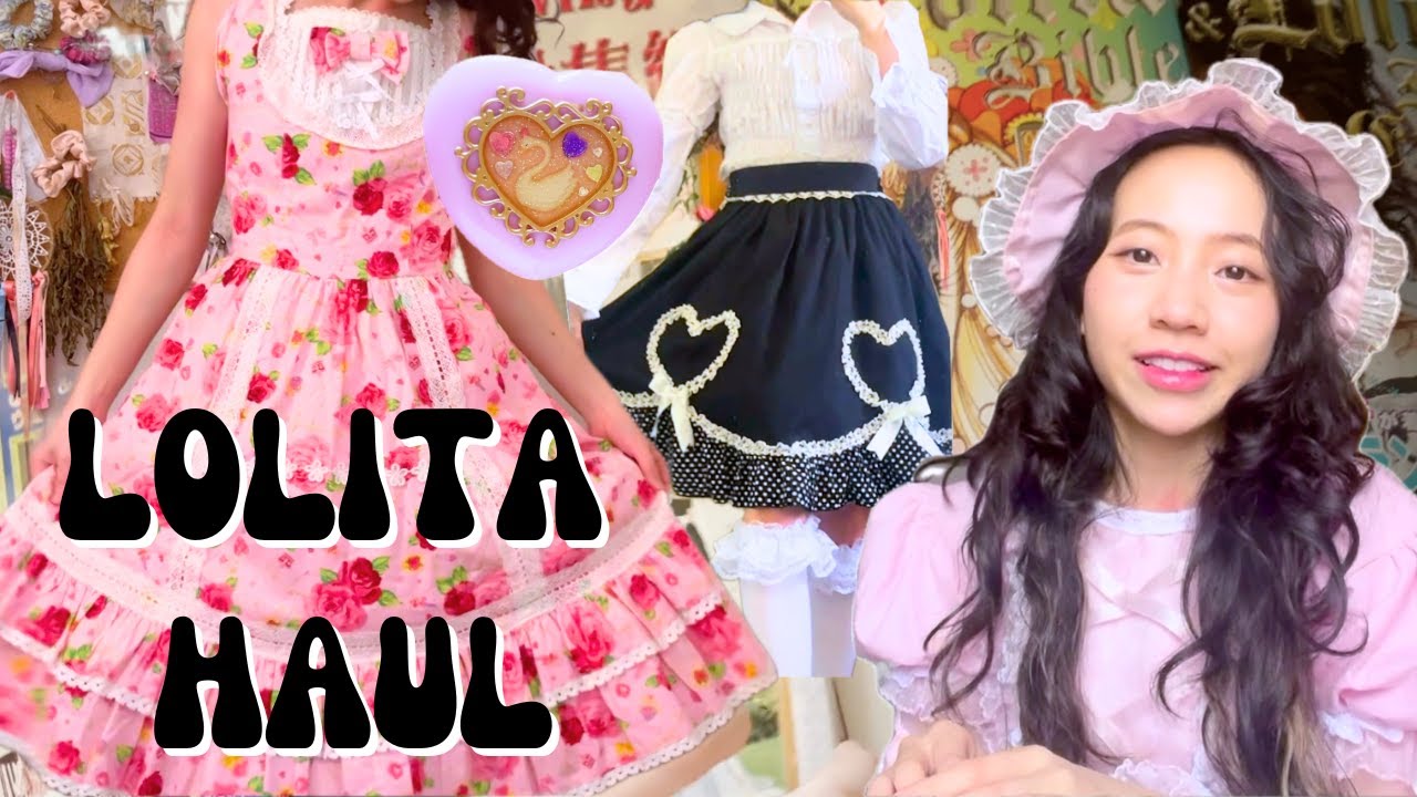 old school/sweet lolita try on haul + magazines