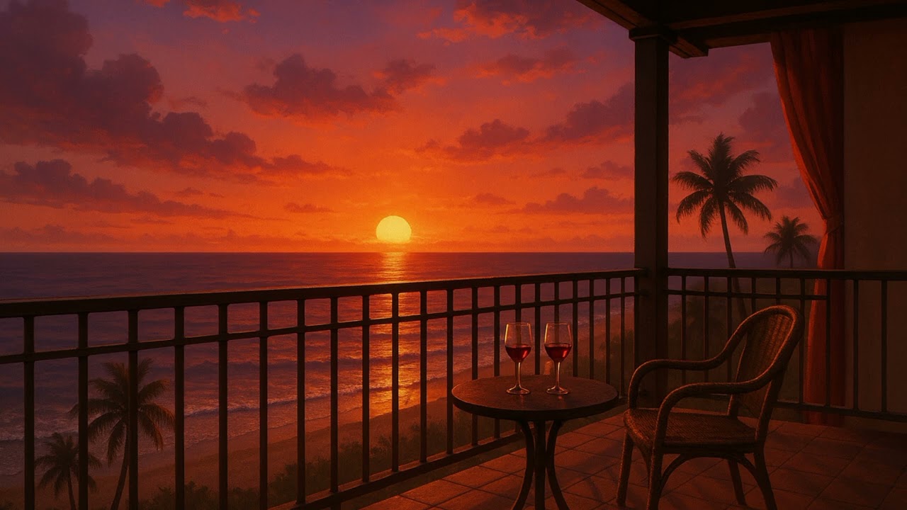 Sleep Among the Stars – Ambient Sunset Soundscape for Deep Sleep & Relaxation