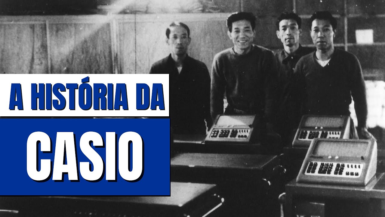 A HISTÓRIA COMPLETA DA MARCA CASIO | RELÓGIOS, CALCULADORAS E MUITO MAIS!