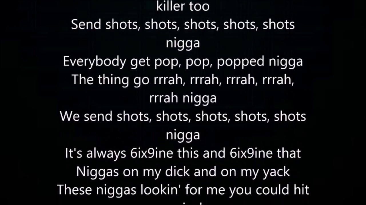 TEKASHI 6IX9INE BILLY &ldquo;Lyrics&ldquo;
