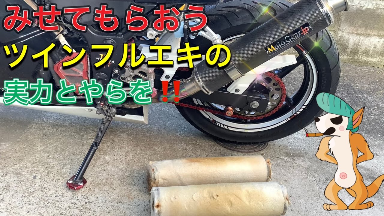 貴重なツインフルエキMAXサウンド‼️【Ninja 250R】