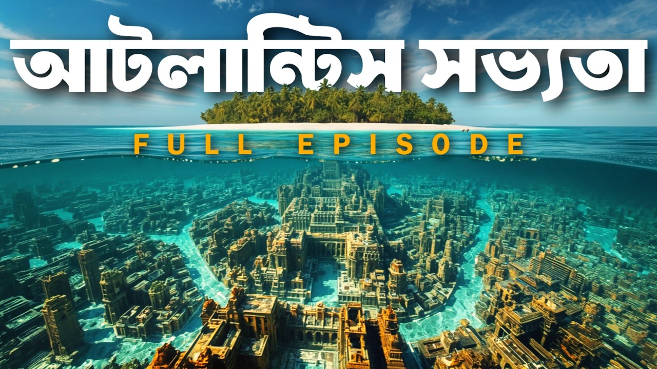 অভিশপ্ত আটলান্টিস শহর কিভাবে সমুদ্রে ডুবে যায়? Full History Explained - TOA