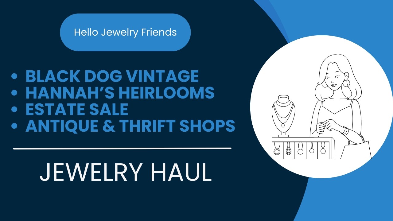 Покупки украшений от @blackdogvintagemi @HannahsHeirlooms