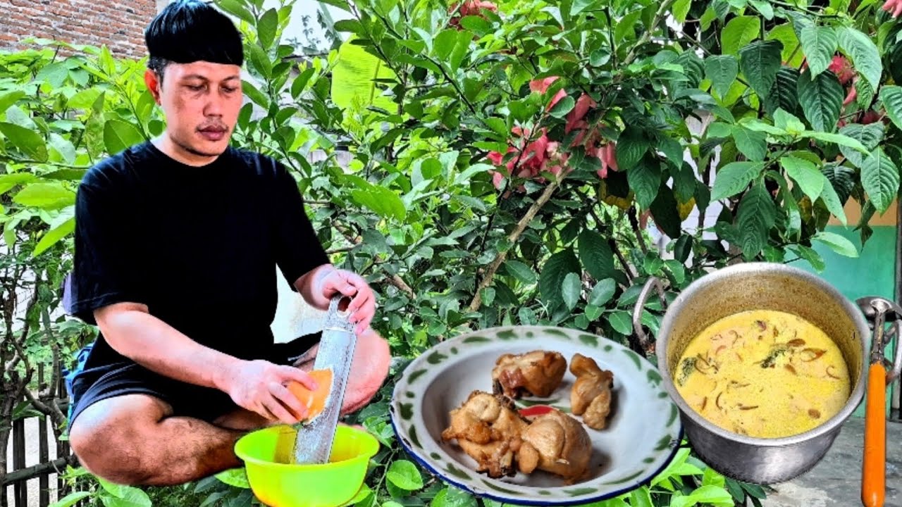 Memasak Kari Ayam Untuk Makan Malam