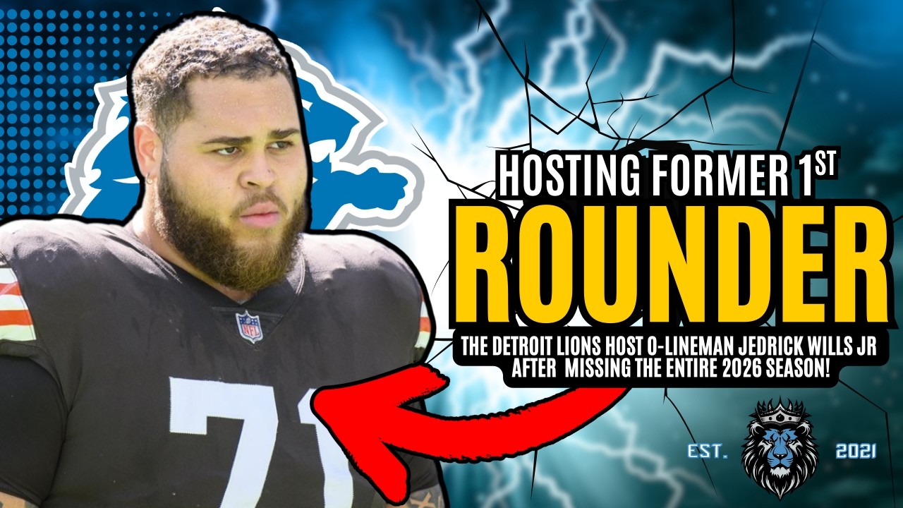 Detroit Lions Host Former 1st Round OT Jedrick Wills