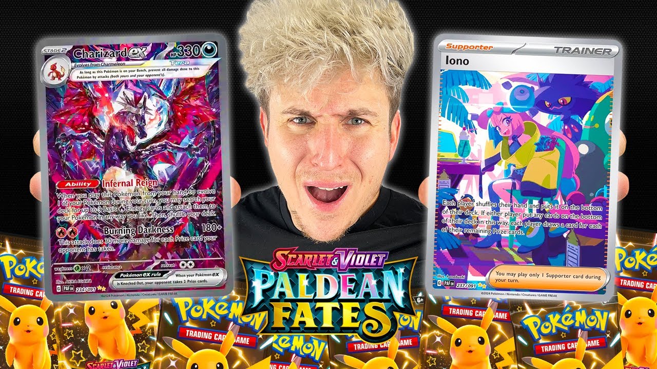 I Attempt To Pull The Best Paldean Fates Pokemon Cards!