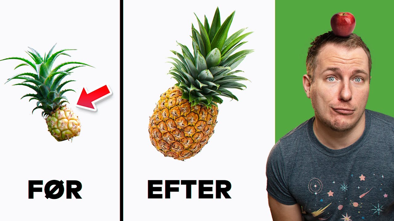 10 FRUGTER OG GRØNTSAGER, DER SÅ HELT ANDERLEDES UD!