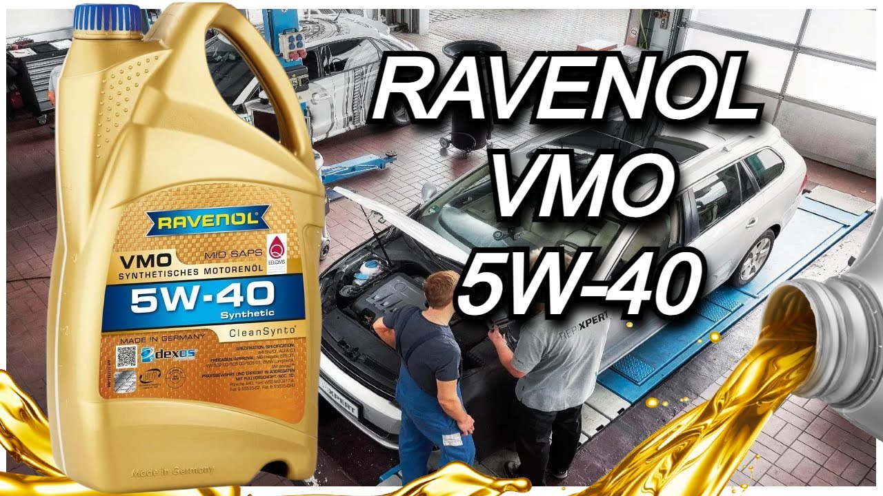 Моторное масло RAVENOL VMO 5w40 [лабораторный анализ]