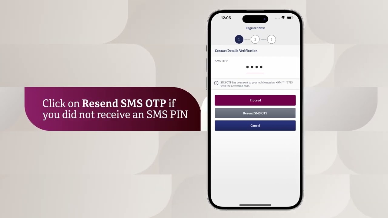 Learn how to register for QNB mobile and internet banking in easy steps