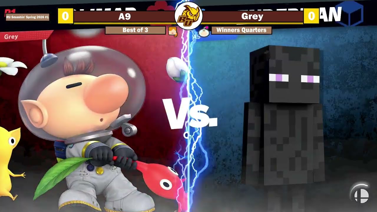 Grey vs A9 (Winners Quarters) | Ultimate Singles | RU Smashin' Spring 2026 #1