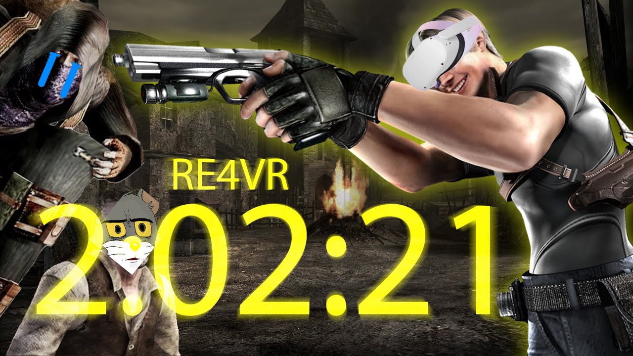 Easy No Merchant Resident Evil 4 VR Speedrun 02:02:21