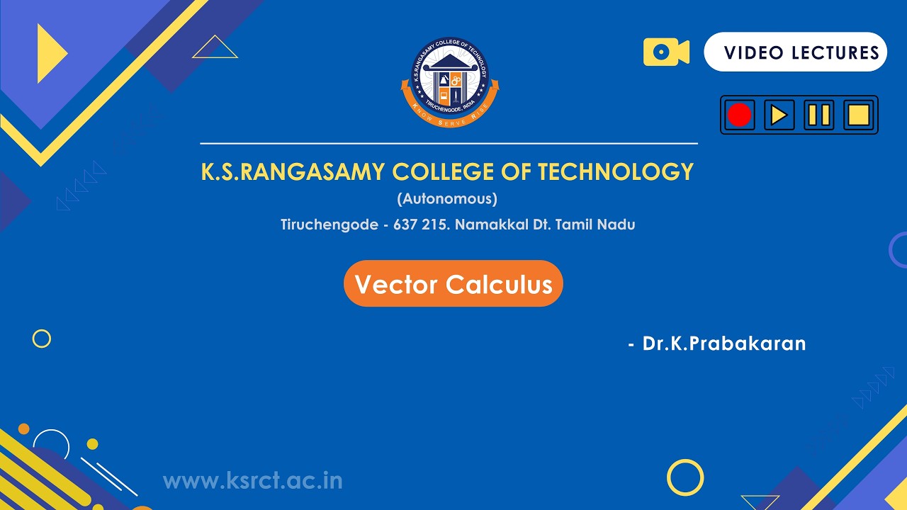 Vector Calculus