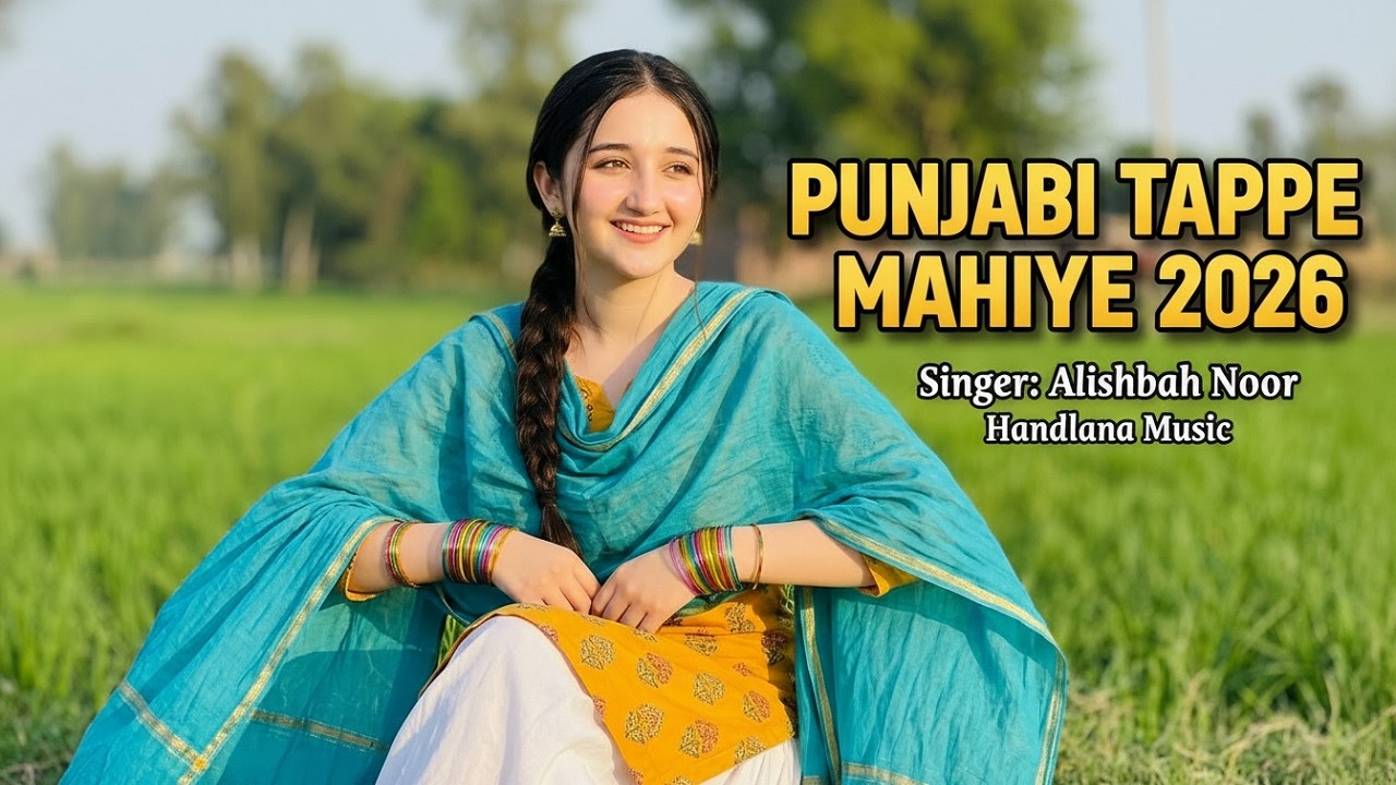 New Saraiki Punjabi Tappy Mahiye 2026 | Alishbah Noor | Handlana Music