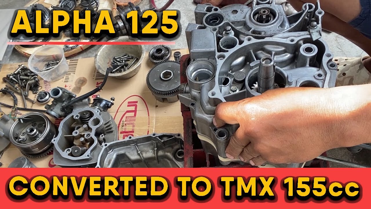 TMX ALPHA 125 CONVERTED TO TMX 155cc