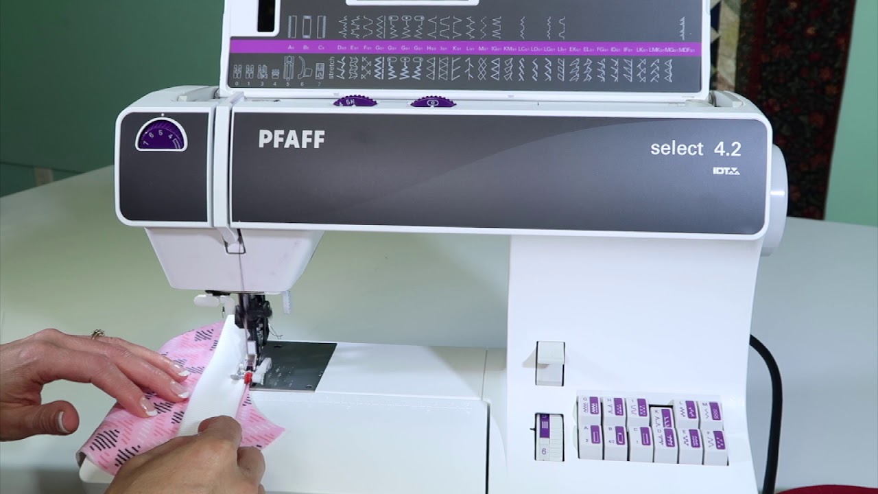 Pfaff Select 4.2  23 Overcast & Hem Stitches