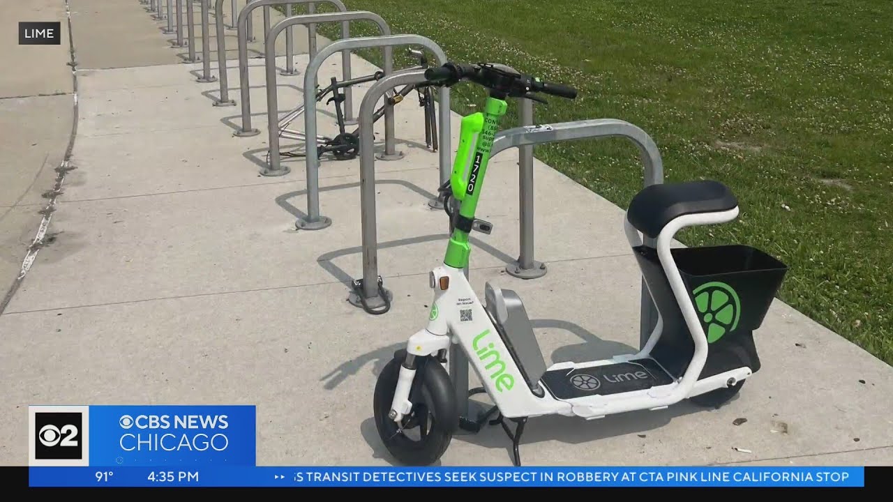 Lime tests new seated scooter in Chicago