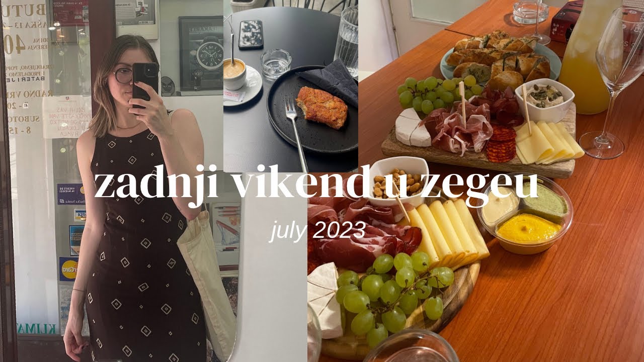 vikend prije mora 🍹 par mjesta, dragi ljudi i obavezice