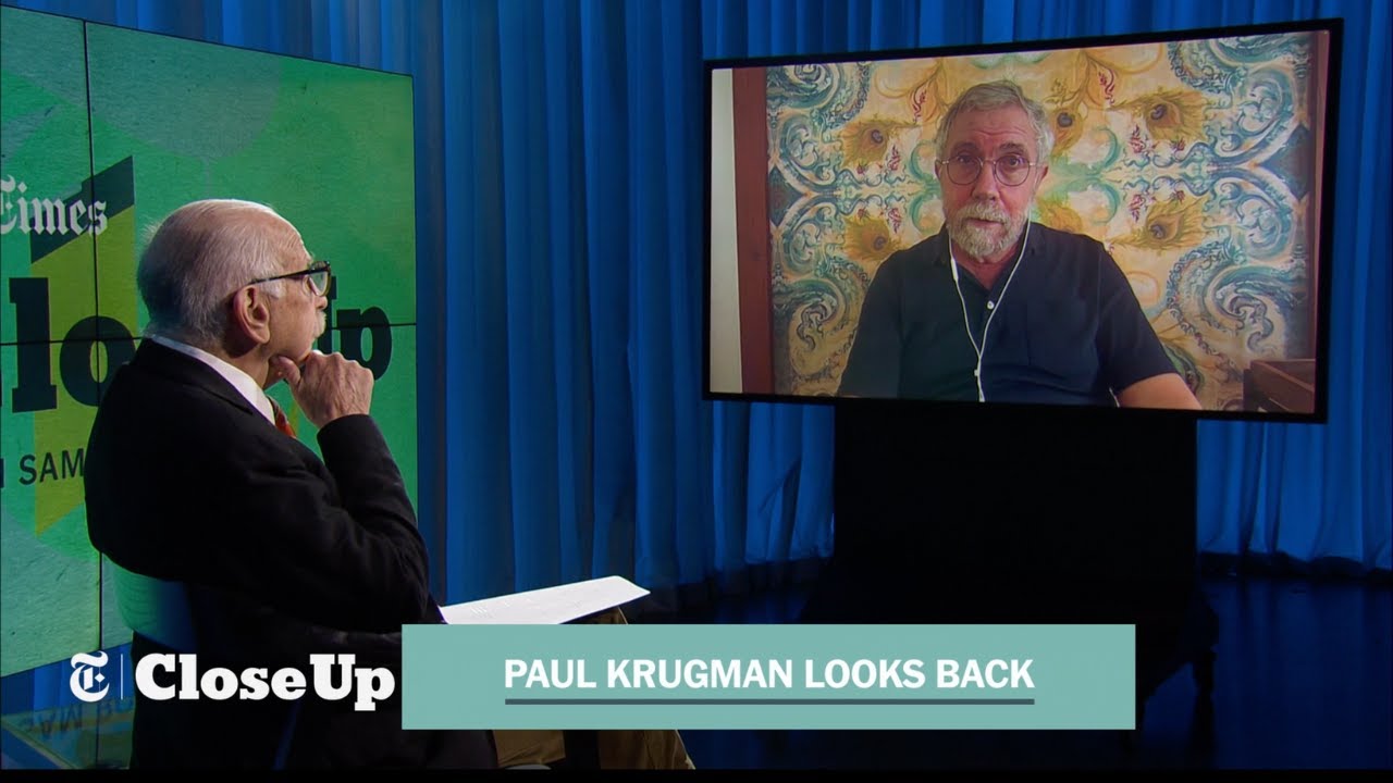 Кругман размышляет о работе в NYT и угасающих юридических проблемах Трампа | New York Times: инте...