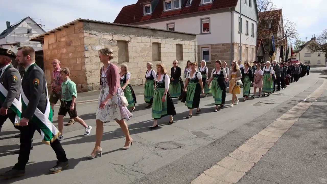 Festkommers beim Patenverein Bavaria Kersbach