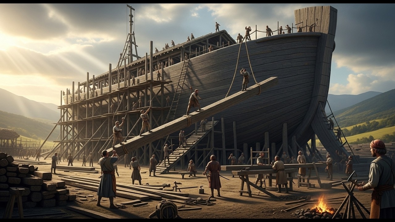O Dia em Que Deus Mandou Noé Construir a Arca  A História Antes do Dilúvio