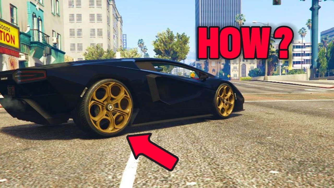 How To Change The Color Of Stock Rims In GTA Online