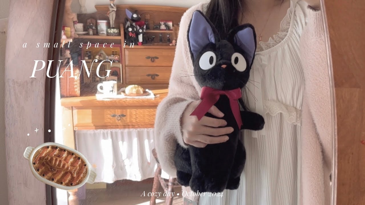 Ghibli Room tour vlog ﾟ･♪⁺🧹 작은 일상과, 푸앙의 지브리 룸 투어 🏠 • 데스크테리어