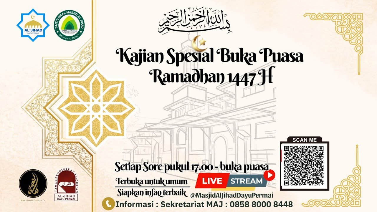 Kajian Jelang Buka Puasa