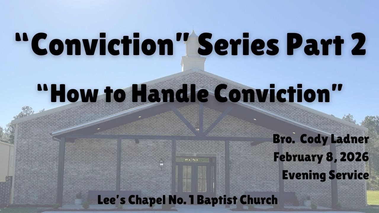 How to Handle Conviction