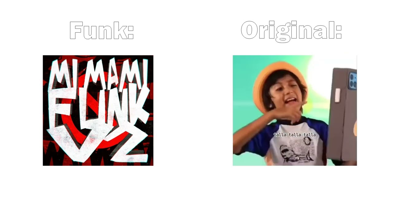 MI MAMI FUNK: FUNK VS ORIGINAL (MOST VIEWED VIDEO ON MY CHANNEL)