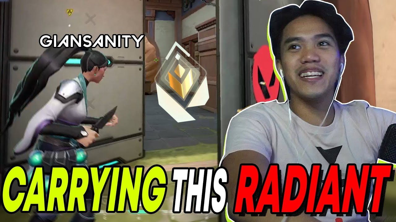 TRYING TO CARRY A RADIANT.