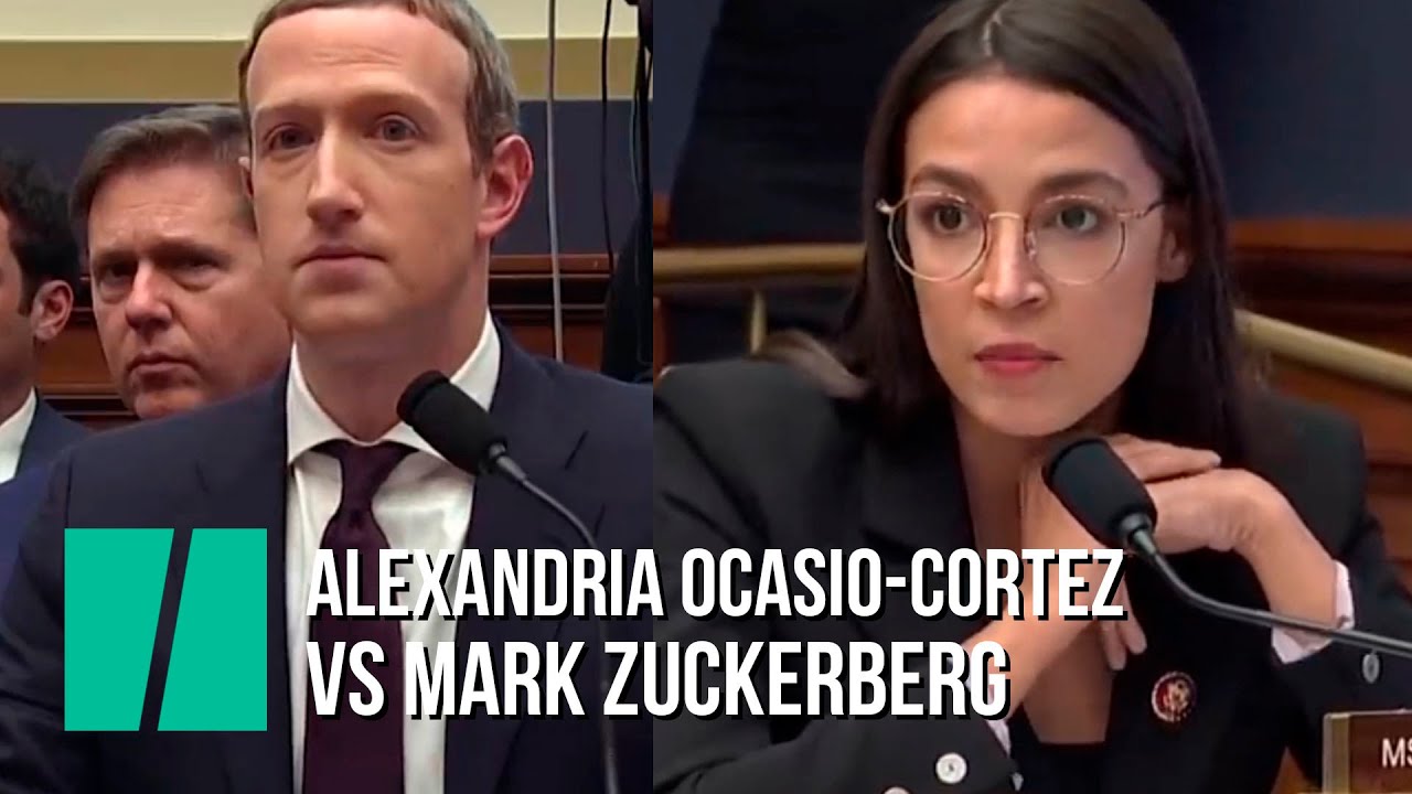 La pregunta más incómoda de Ocasio-Cortez a Mark Zuckerberg