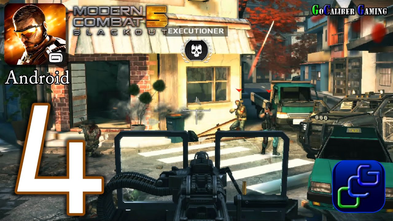 Modern Combat 5: Blackout Android Walkthrough - Part 4 - Chapter 3: Downtown