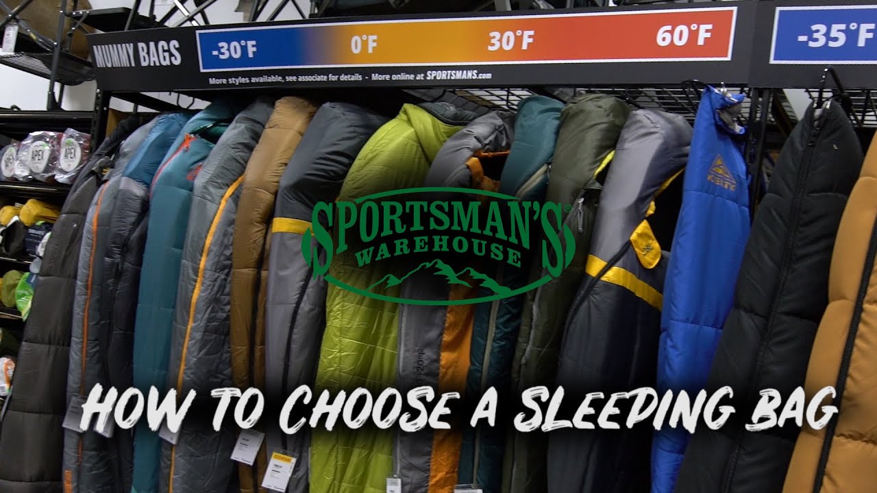 How to: Choosing a sleeping bag