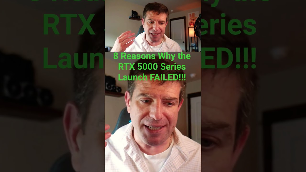 8 Reasons Why the NVIDIA RTX 5000 Series Launch FAILED!