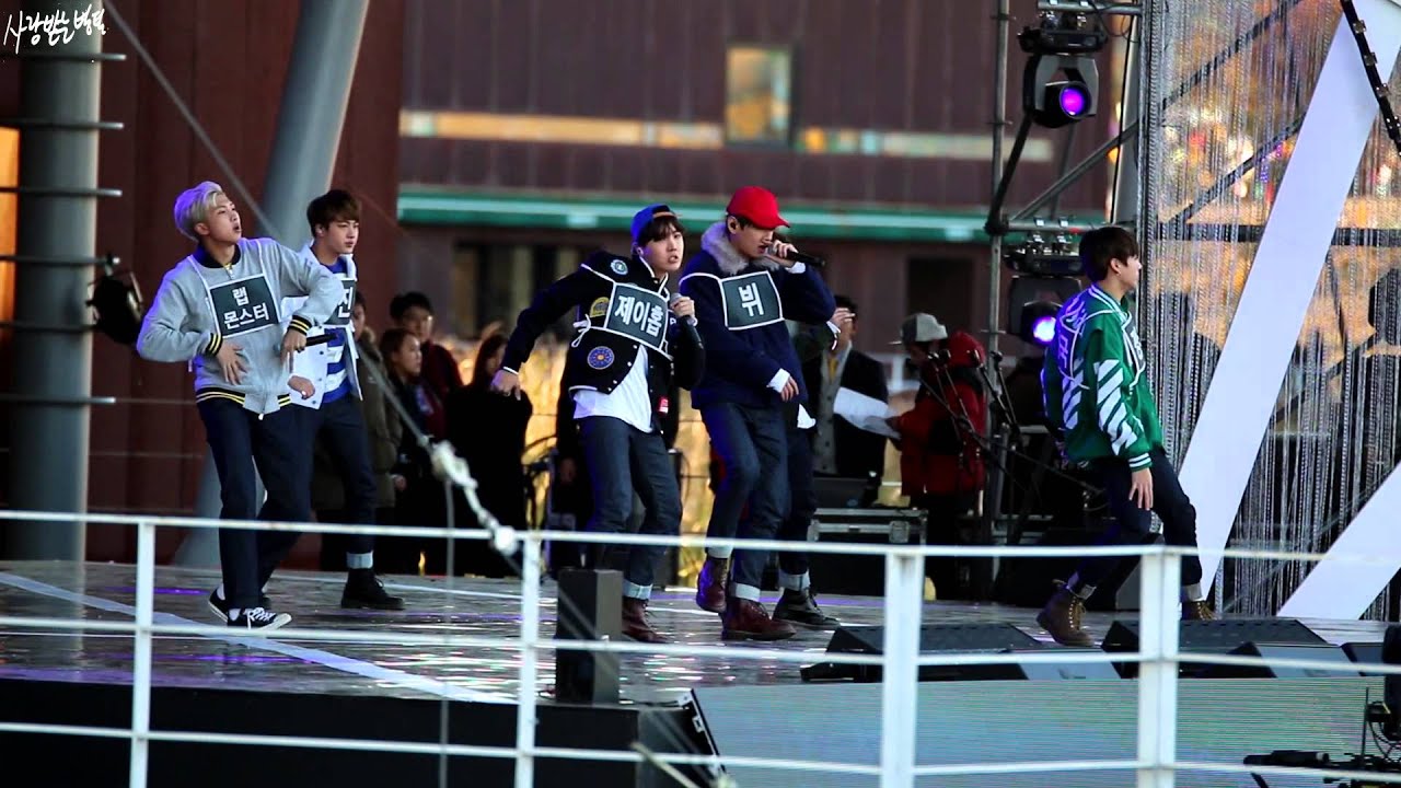 151031 통일샤우팅 방탄소년단 쩔어 Rehearsal BTS Focus
