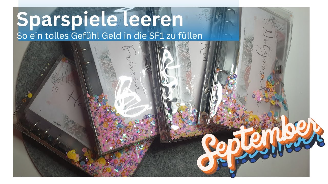 September 🪶| Ich hole Geld aus den Sparspielen und beendeten Challenges